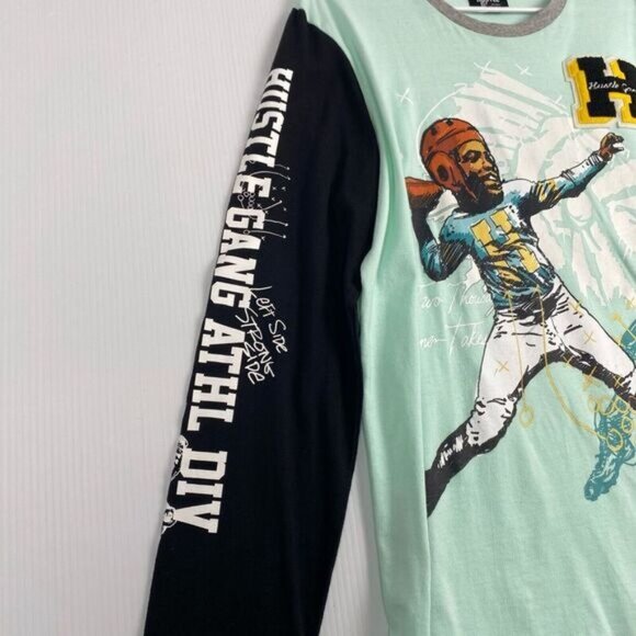 Hustle Gang ATHL SPORTING Men's size L Woven Long Sleeve Shirt,Sporting,Outdoor - Picture 16 of 16